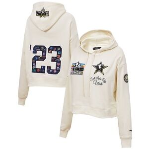 Pro Standard Women's 2023 NBA All-Star Cropped Hoodie